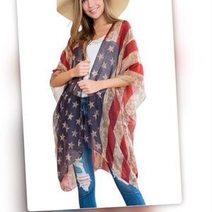 American Patriot Stars & Stripes Sleeveless Cover